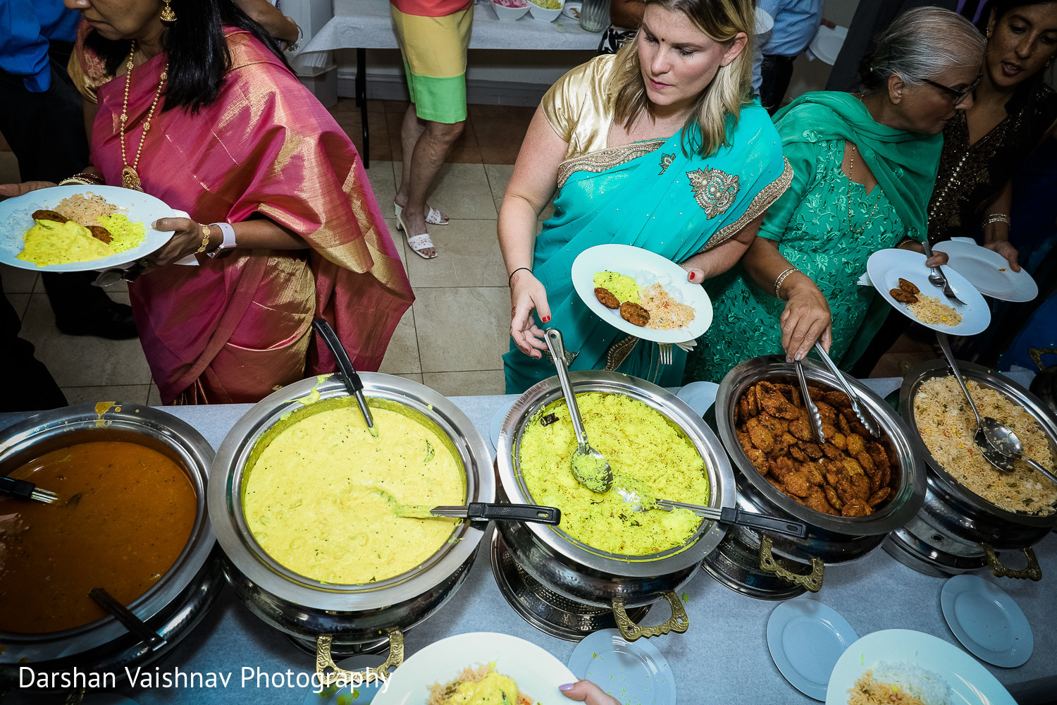 Indian wedding food station Photo 146329