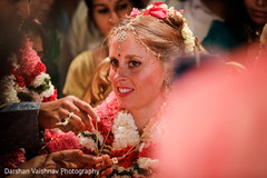 Indian bride's mangalasutra ritual Indian bride's mangalasutra ritual