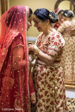 Cute picture of Indian bride getting ready. Cute picture of Indian bride getting ready.