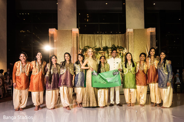 Sangeet night portrait