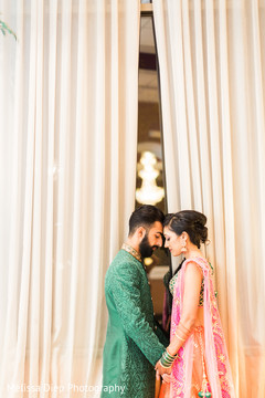 Indian bride and groom most romantic moment Indian bride and groom most romantic moment