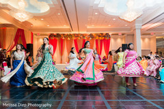 Cheerful sangeet dance performance Cheerful sangeet dance performance