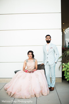 Stunning indian bride and groom portrait Stunning indian bride and groom portrait