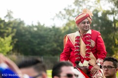 Traditional horseback baraat. Traditional horseback baraat.