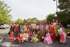 Indian wedding family portrait indian wedding,sari