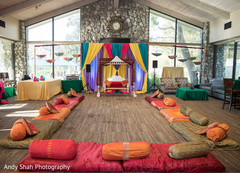 Multicolored Indian pre-wedding celebration. Multicolored Indian pre-wedding celebration.
