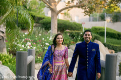 Indian bride and groom pre-wedding fashion. Indian bride and groom pre-wedding fashion.