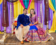 Indian bride and groom to be. Indian bride and groom to be.