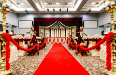 Gorgeous gold and red indian wedding floral and decor Gorgeous gold and red indian wedding floral and decor