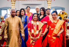Maharani walking down the aisle Maharani walking down the aisle