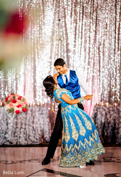 Indian newlyweds first dance Indian newlyweds first dance