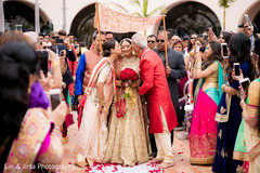 Indian wedding ceremony loving moments. Indian wedding ceremony loving moments.