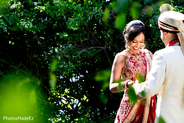 indian wedding gallery,outdoor photography,indian bride and groom