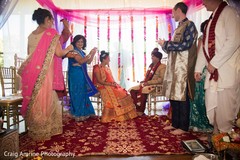 Intimate Indian wedding ceremony. Intimate Indian wedding ceremony.