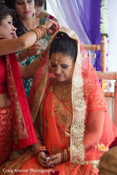 Beautiful Indian bride ceremony outfit. Beautiful Indian bride ceremony outfit.