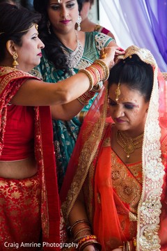 Maharani's dupatta ceremony. Maharani's dupatta ceremony.