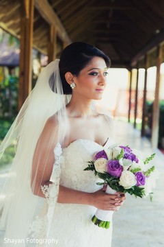 Fine art Indian bridal portrait.