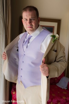 Indian groom wedding attire.