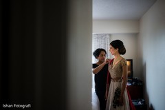 Beautiful indian bride getting ready. Beautiful indian bride getting ready.