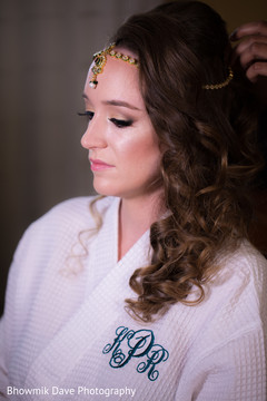 Indian bride beautified Indian bride beautified