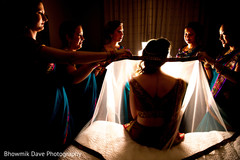 Maharani getting ready with her bridal party Maharani getting ready with her bridal party