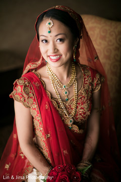 Charming maharani getting ready for her big day. Charming maharani getting ready for her big day.