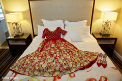 Indian bride's wedding attire capture Indian bride's wedding attire capture