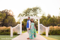 Adorable indian couple posing for photo shoot Adorable indian couple posing for photo shoot