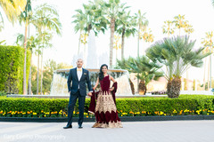 Elegant indian bride and groom's wedding reception fashion Elegant indian bride and groom's wedding reception fashion