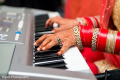 Indian bride music performance. Indian bride music performance.