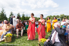 Indian bridesmaids entrance Indian bridesmaids entrance