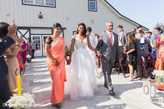 Indian bride's grand entrance Indian bride's grand entrance