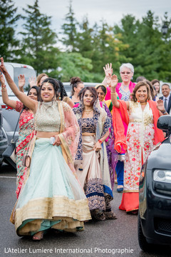 Joyful indian wedding baraat procession Joyful indian wedding baraat procession