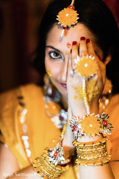 Haldi for the bride Haldi for the bride