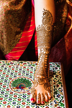Unique feet bridal mehndi Unique feet bridal mehndi