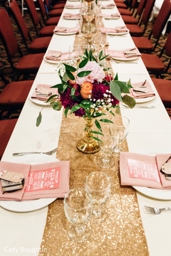 Dreamy indian wedding reception table set up Dreamy indian wedding reception table set up