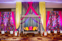 Colorful Sangeet night decor Colorful Sangeet night decor