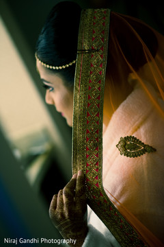 Charming maharani getting ready for her big day. Charming maharani getting ready for her big day.