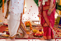 Saptapadi ritual Saptapadi ritual