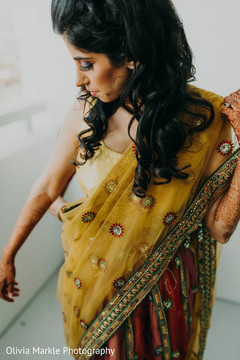Bridal Sari draping and styling. Bridal Sari draping and styling.