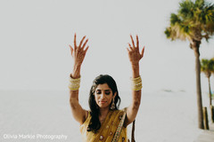 Indian bride magical candid picture. Indian bride magical candid picture.