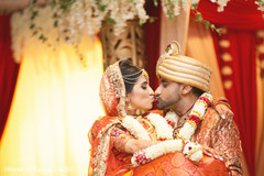 Adorable capture of Indian bride and groom. Adorable capture of Indian bride and groom.