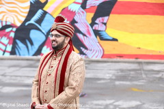 Indian groom waiting for bride Indian groom waiting for bride