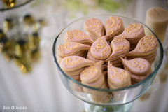 Lovely pink and gold with mehndi design cookies Lovely pink and gold with mehndi design cookies