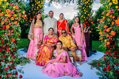 Perfect family portrait indian wedding anniversary,indian wedding,sari