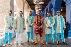 Stylish Indian groom and groomsmen. Stylish Indian groom and groomsmen.