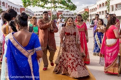 Indian bride grand entry. Indian bride grand entry.