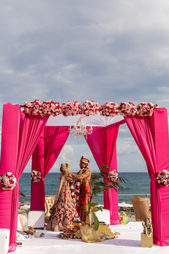 Inspiring Indian wedding in Cancun. Inspiring Indian wedding in Cancun.