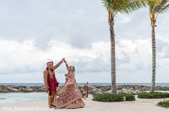 Indian wedding in Cancun Mexico.