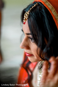 Indian bride close up portrait. Indian bride close up portrait.